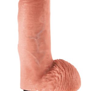 Vibrator „7" Vibrating Cock with Balls“, 13,3 cm