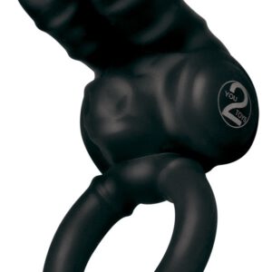 Vibro-Penisring „Taurus“, 3 cm Ø, mit Klitorisreizer