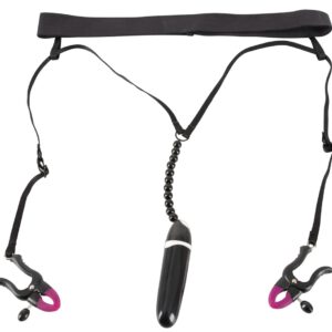 Vulvalippenspreizer "Spreader String" mit Vibrator